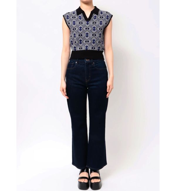 MURUA「ジオメトリックニットタンク」|タンクトップ|