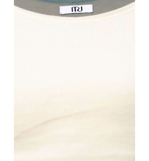 MURUA「シアードッキングベロアトップス」|Tシャツ・カットソー|