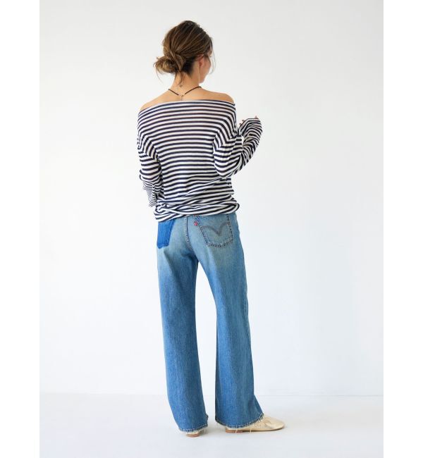 Ungrid「Levi's別注 RIBCAGE WIDE LEGデニム」|デニム|