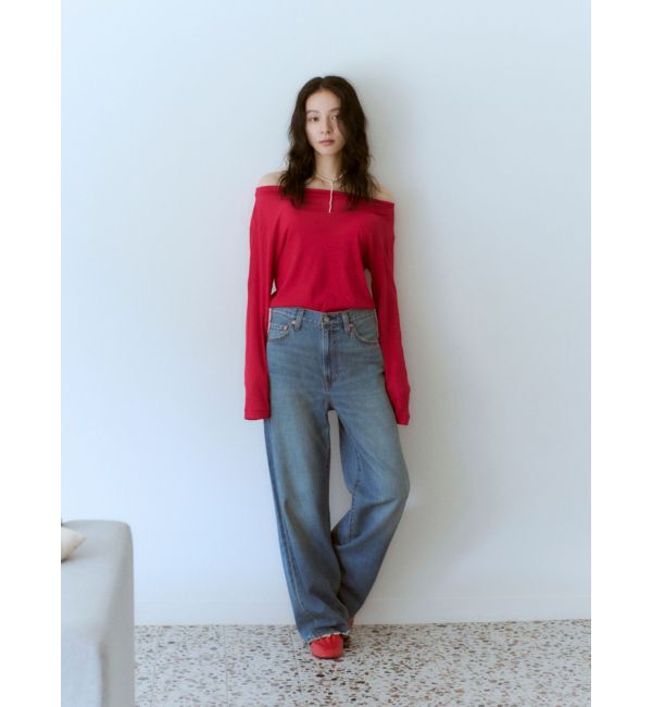 Ungrid「Levi's別注 RIBCAGE WIDE LEGデニム」|デニム|