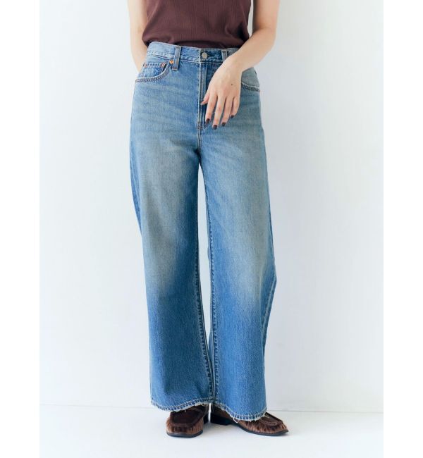Ungrid「Levi's別注 RIBCAGE WIDE LEGデニム」|デニム|