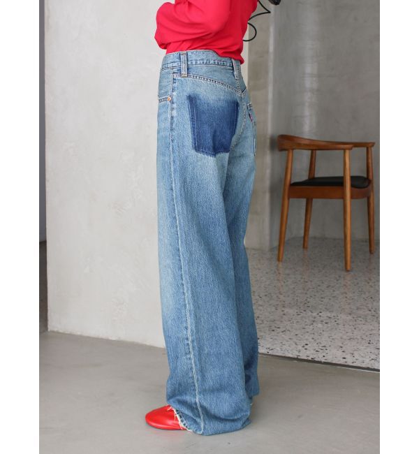 Ungrid「Levi's別注 RIBCAGE WIDE LEGデニム」|デニム|