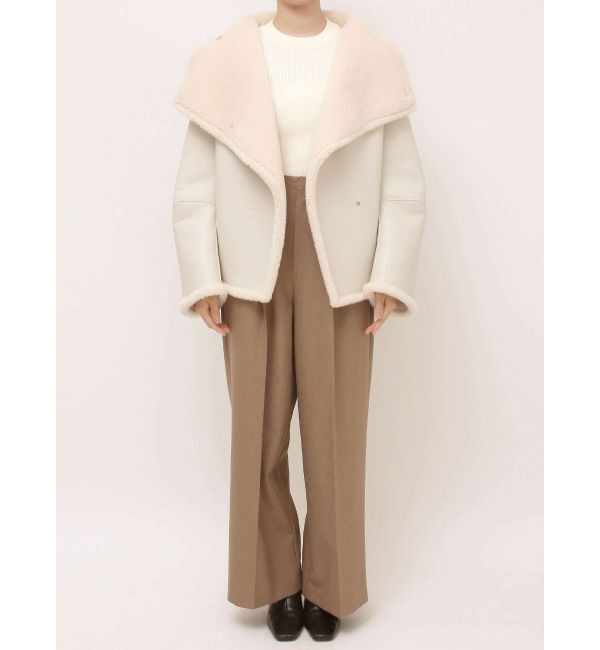 LAGUNAMOON「【REVIVAL】フェイクムートンスタンドカラーコート」|その他|