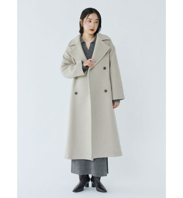 LAGUNAMOON「【REVIVAL】2WAYカラーロングコート」|ステンカラーコート|