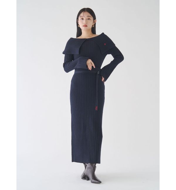 LAGUNAMOON「【POLO BCSコラボ】ワイドカラーニットプルオーバー」|ニット・セーター|