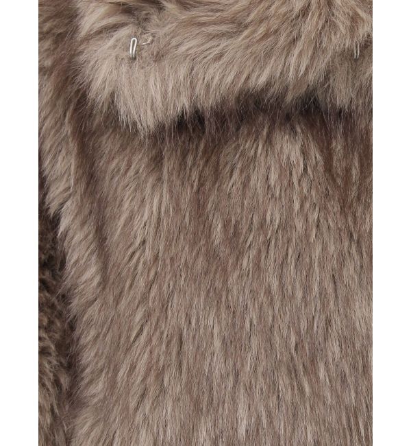 EVRIS「フェイクファーショートブルゾン」|ブルゾン・スタジャン|