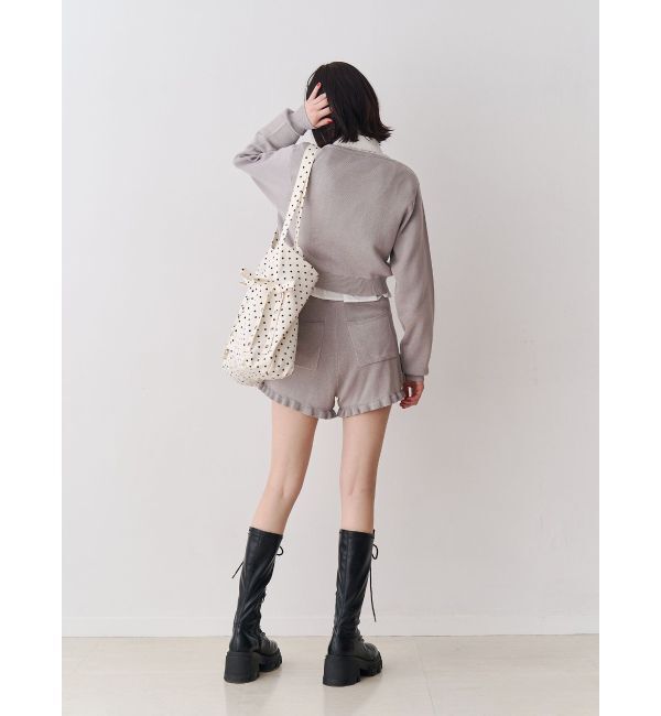 jouetie「ローズモチーフニットショーパン【セットアップ対応】」|その他|