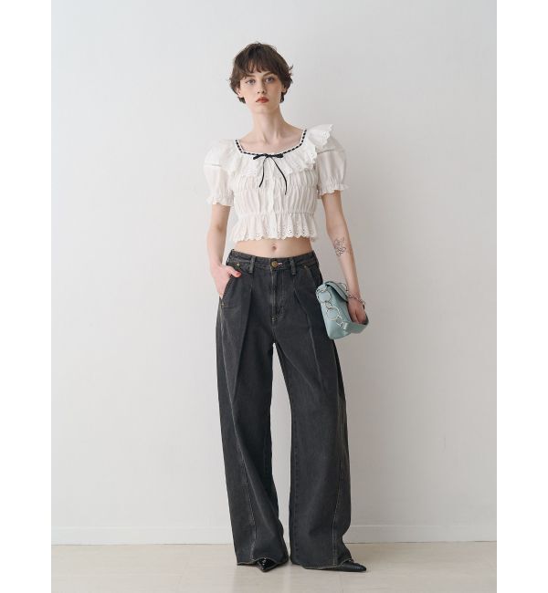 jouetie「【SOMETHING&times;PosTokyo】Tuck Buggy」|デニム|