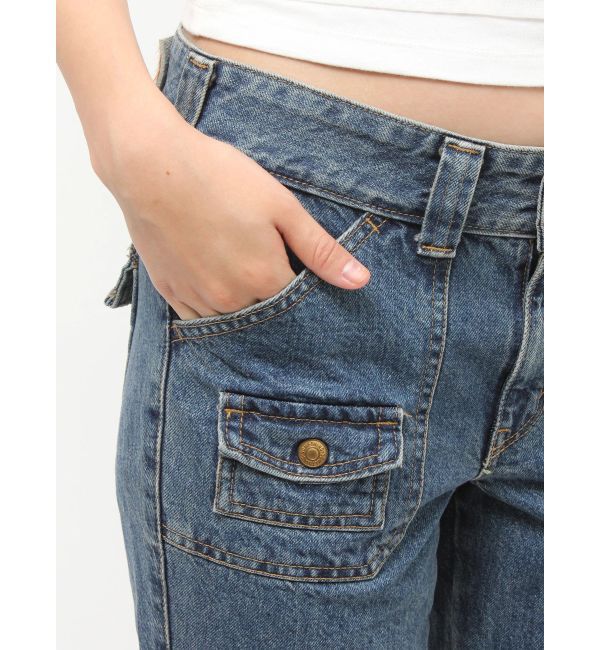 jouetie「【SOMETHING&times;PosTokyo】BUSH FLARE DENIM」|デニム|