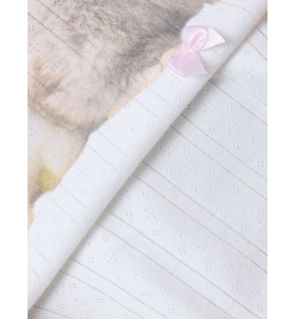 merry jenny「ラビットribbon Tシャツ」|Tシャツ・カットソー|