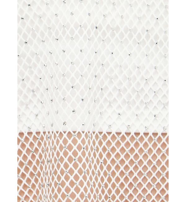 GYDA「メッシュラインストーントップス」|タンクトップ|