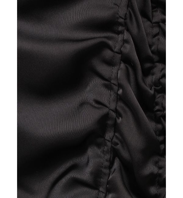 GYDA「サテンギャザーワイドパンツ」|その他|