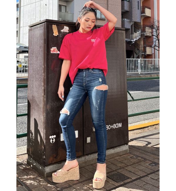 GYDA「BALLOON BUNNY BIG Tシャツ」|Tシャツ・カットソー|