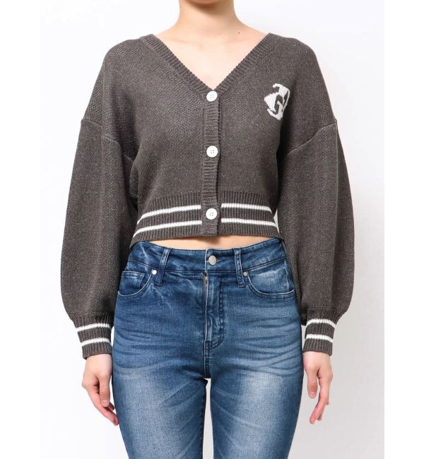 GYDA「GD LINEニットカーディガン」|カーディガン|