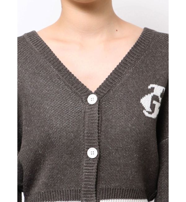 GYDA「GD LINEニットカーディガン」|カーディガン|