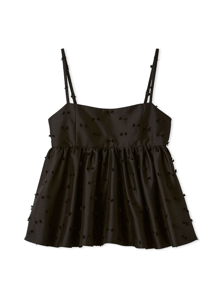 Mila Owen「ジャガードペプラムキャミトップス」|キャミソール|