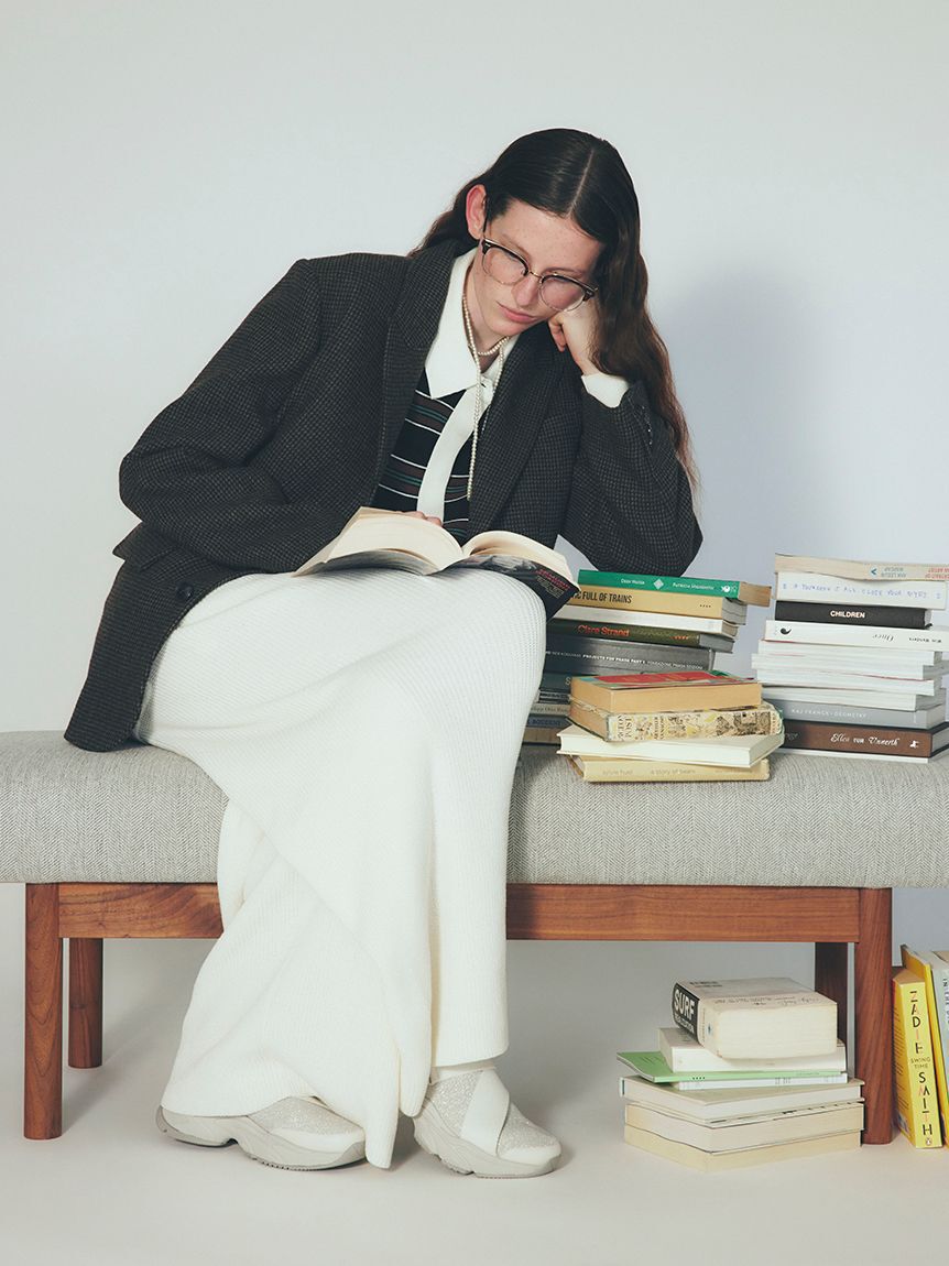 emmi atelier「eco ニットスニーカー」|スニーカー|