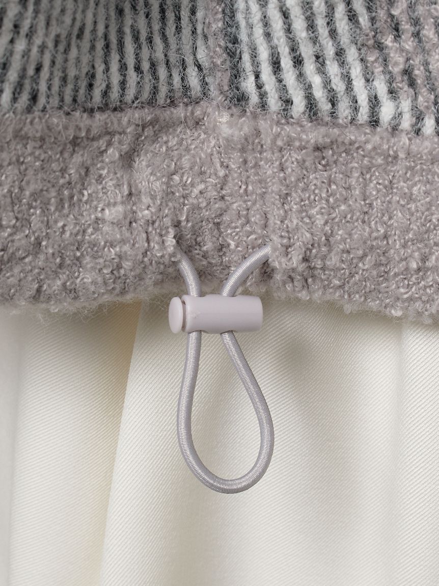 emmi atelier「ブルゾンライクカーディガン」|カーディガン|