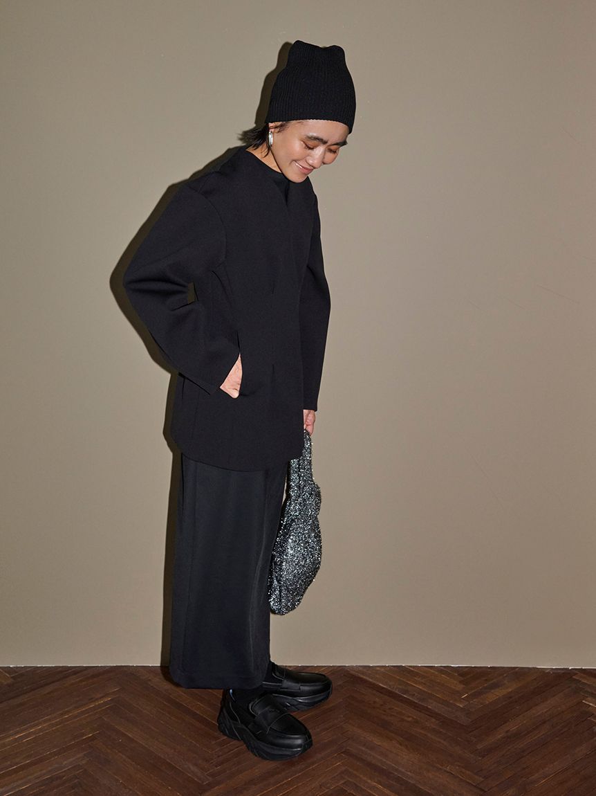 emmi atelier「【限定カラーあり】【金子綾 for emmi】ハイネックワンピースセット」|ワンピース|