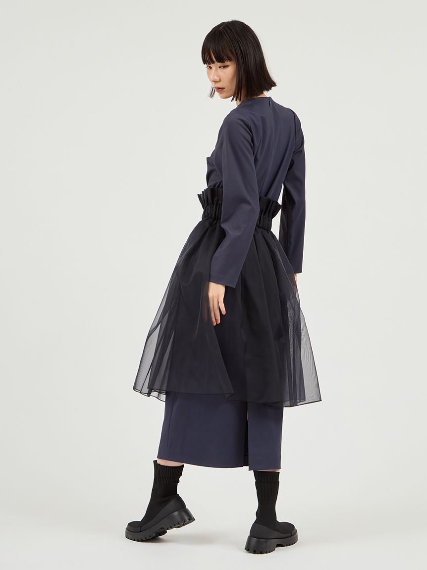 emmi atelier「【限定カラーあり】【金子綾 for emmi】ハイネックワンピースセット」|ワンピース|