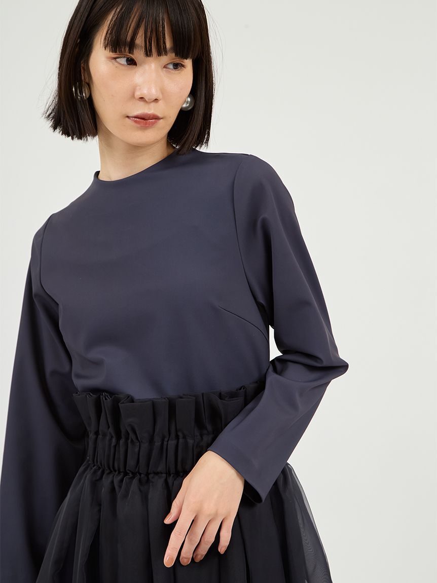 emmi atelier「【限定カラーあり】【金子綾 for emmi】ハイネックワンピースセット」|ワンピース|