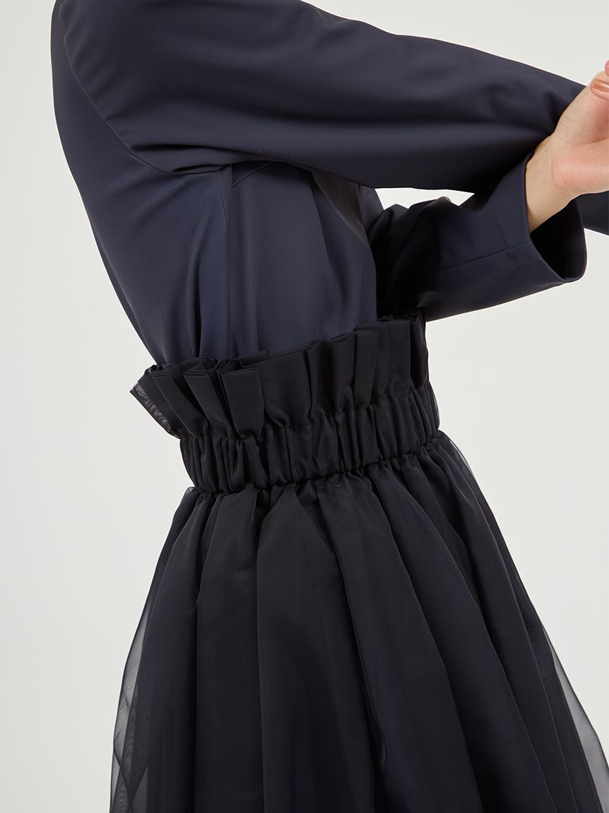 emmi atelier「【限定カラーあり】【金子綾 for emmi】ハイネックワンピースセット」|ワンピース|