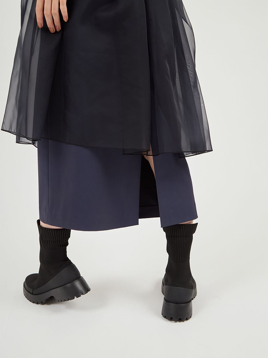 emmi atelier「【限定カラーあり】【金子綾 for emmi】ハイネックワンピースセット」|ワンピース|