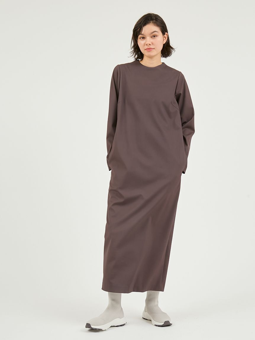 emmi atelier「【限定カラーあり】【金子綾 for emmi】ハイネックワンピースセット」|ワンピース|