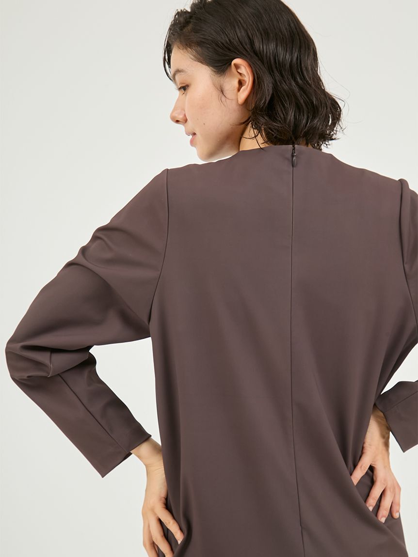 emmi atelier「【限定カラーあり】【金子綾 for emmi】ハイネックワンピースセット」|ワンピース|