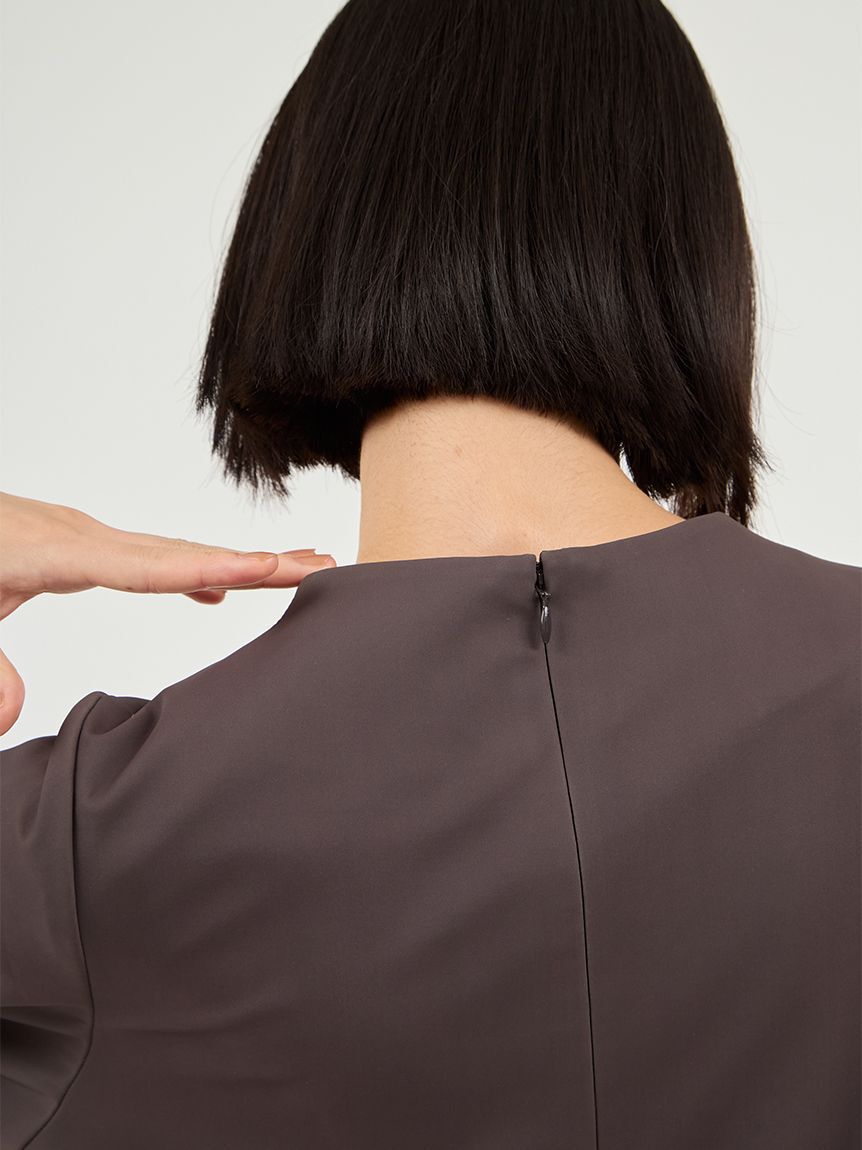 emmi atelier「【限定カラーあり】【金子綾 for emmi】ハイネックワンピースセット」|ワンピース|