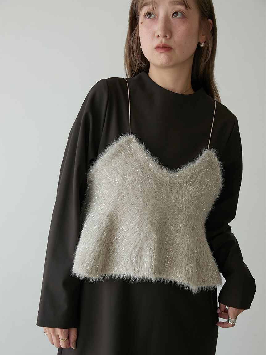 emmi atelier「【限定カラーあり】【金子綾 for emmi】ハイネックワンピースセット」|ワンピース|