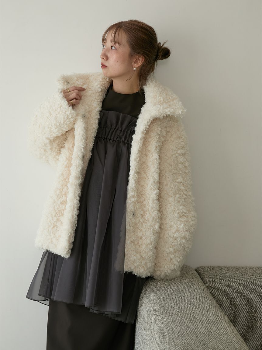 emmi atelier「【限定カラーあり】【金子綾 for emmi】ハイネックワンピースセット」|ワンピース|