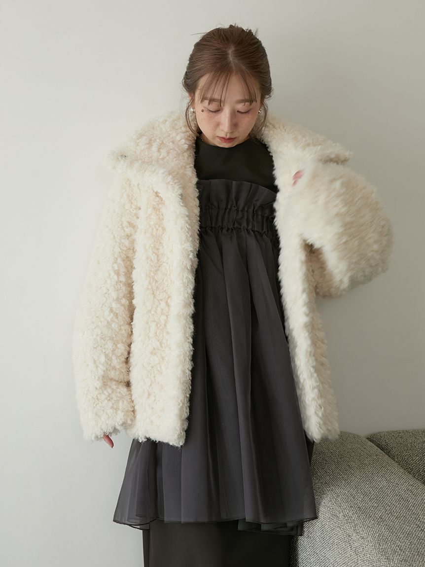 emmi atelier「【限定カラーあり】【金子綾 for emmi】ハイネックワンピースセット」|ワンピース|