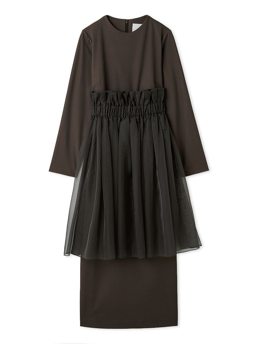 emmi atelier「【限定カラーあり】【金子綾 for emmi】ハイネックワンピースセット」|ワンピース|