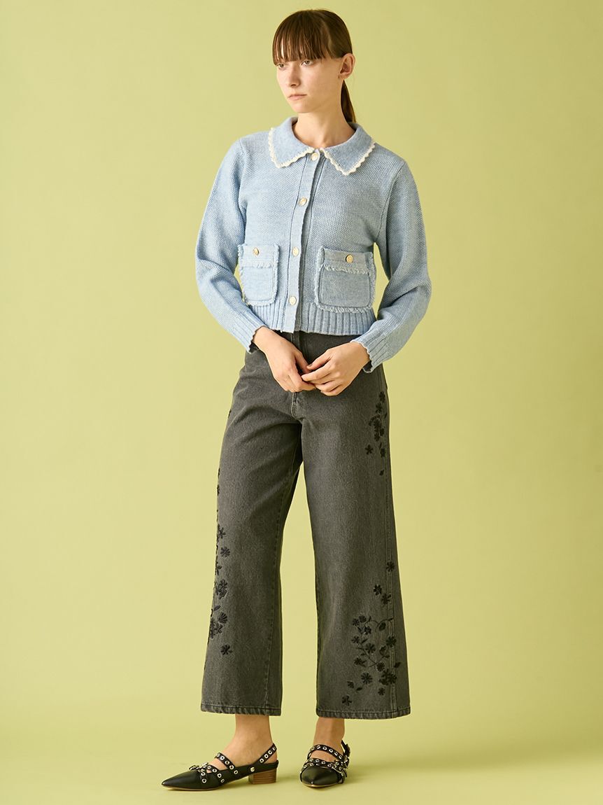 FURFUR「【限定カラー】ツイーディニットジャケット」|カーディガン|