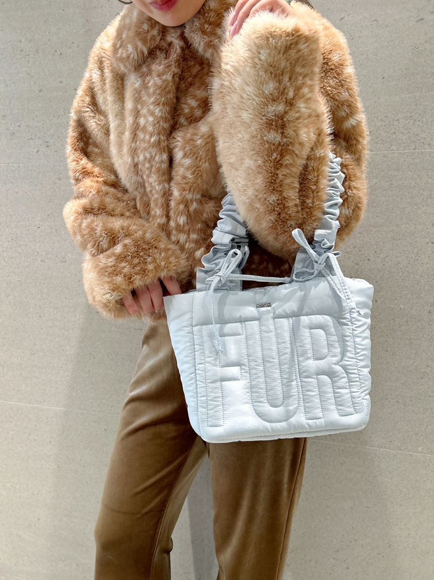 FURFUR「【限定カラー】ロゴパデッドトートバッグ」|トートバッグ|