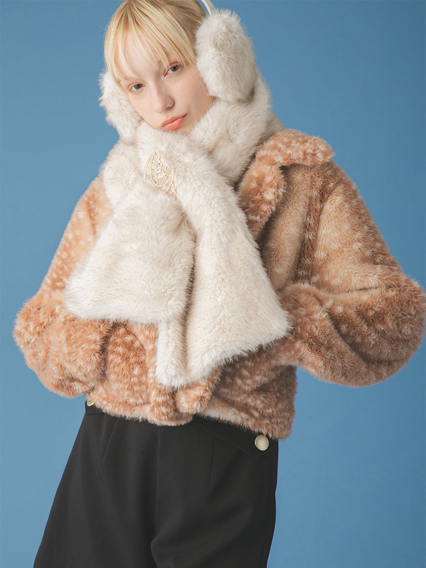 FURFUR「エコファーティペット」|マフラー|