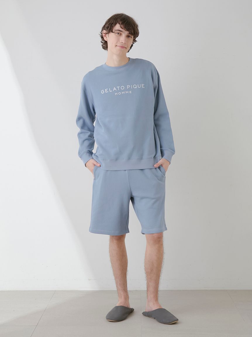 GELATO PIQUE HOMME「【ONLINE限定】【HOMME】コットン裏毛プルオーバー」|プルオーバー|