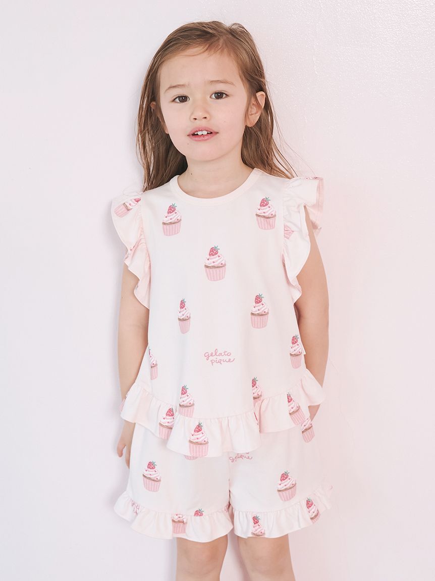 GELATO PIQUE KIDS & BABY「【KIDS】カップケーキ柄ショートパンツ」|その他|