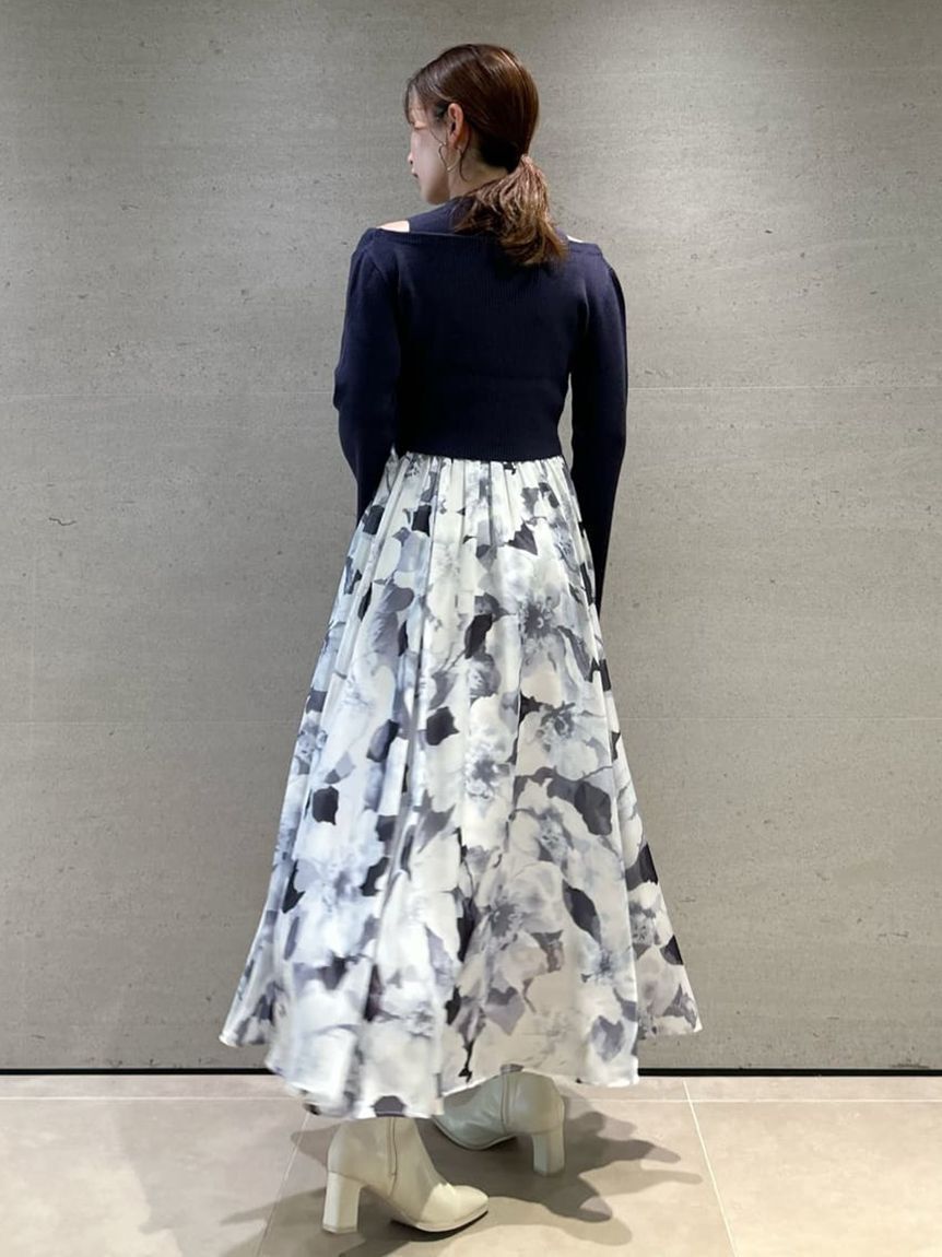 SNIDEL「フレアスリーブショートカーディガン」|カーディガン|