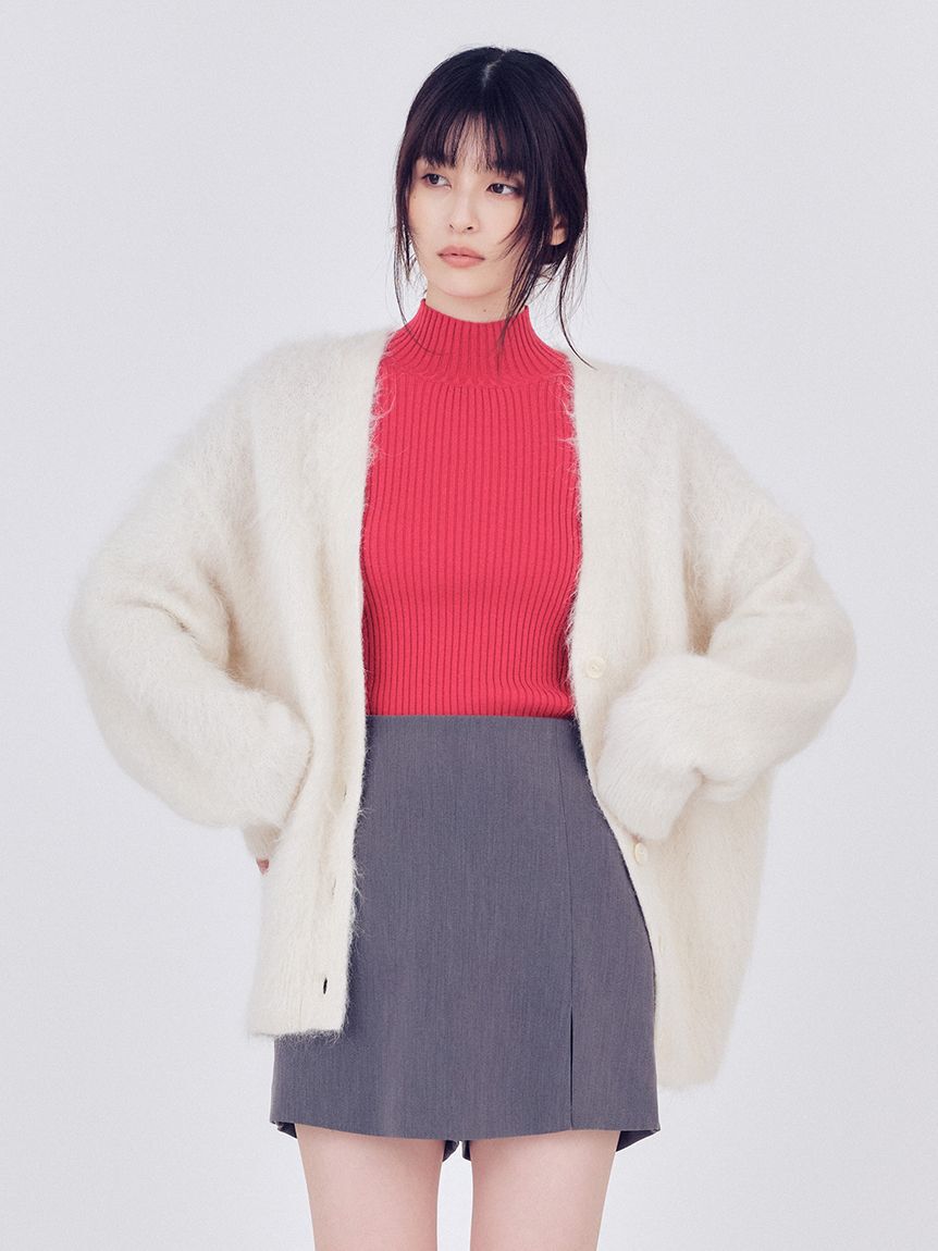 FRAY I.D「スーリーアルパカＶネックカーディガン」|カーディガン|