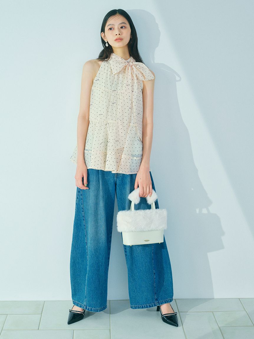 LILY BROWN「エコファーコンビマルチウェイトート」|トートバッグ|