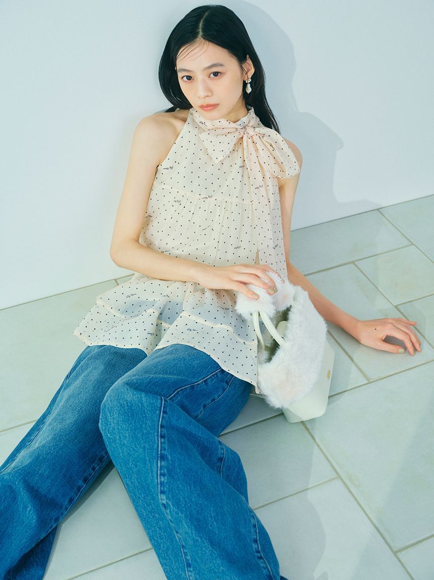 LILY BROWN「エコファーコンビマルチウェイトート」|トートバッグ|