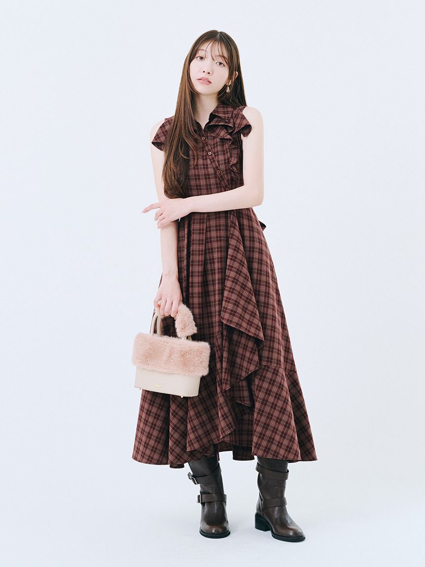 LILY BROWN「エコファーコンビマルチウェイトート」|トートバッグ|