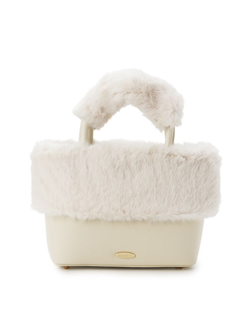 LILY BROWN「エコファーコンビマルチウェイトート」|トートバッグ|