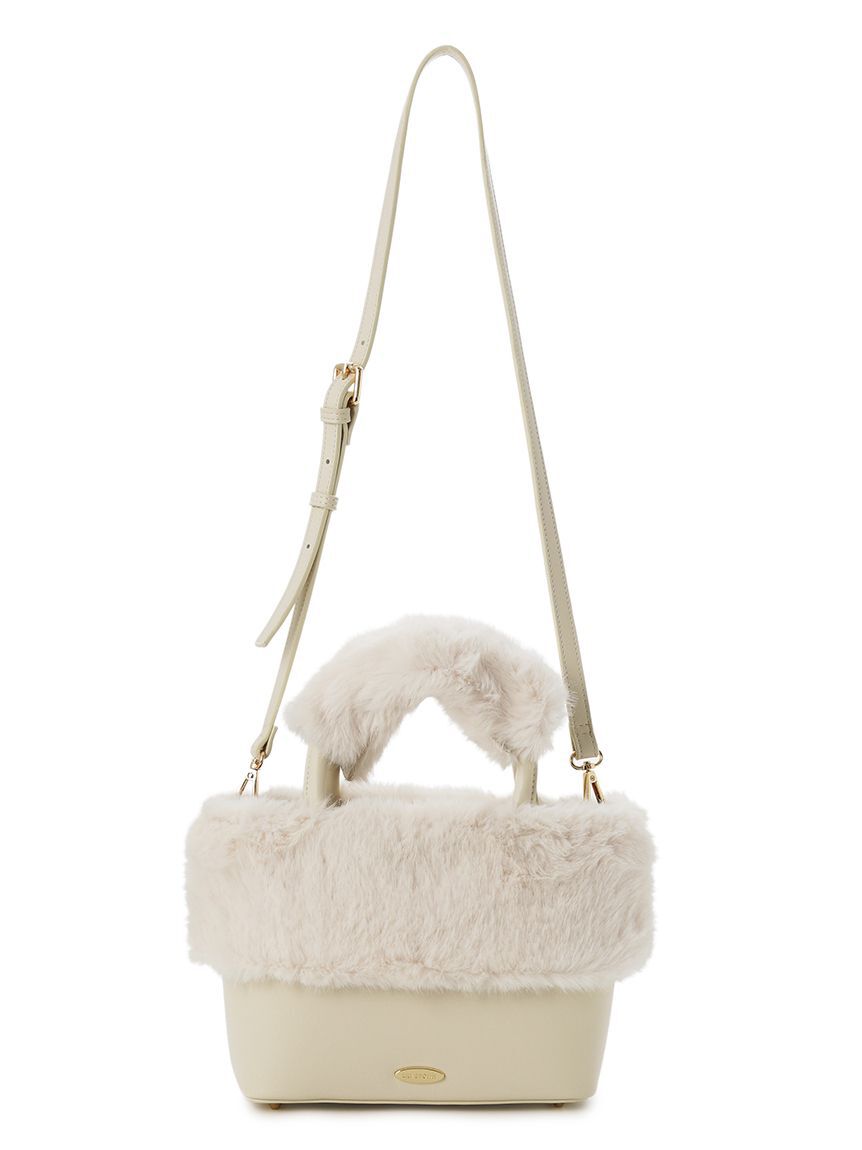 LILY BROWN「エコファーコンビマルチウェイトート」|トートバッグ|