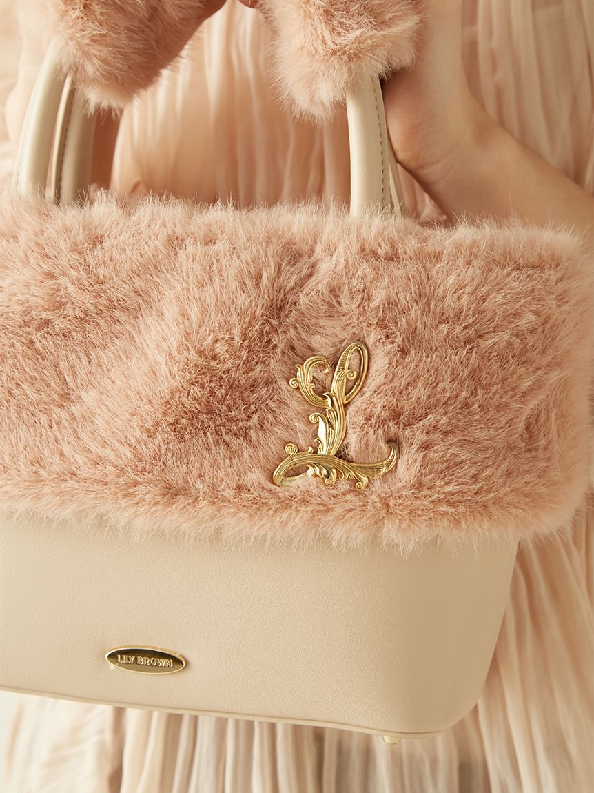 LILY BROWN「エコファーコンビマルチウェイトート」|トートバッグ|