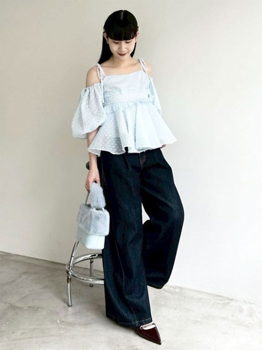 LILY BROWN「エコファーコンビマルチウェイトート」|トートバッグ|