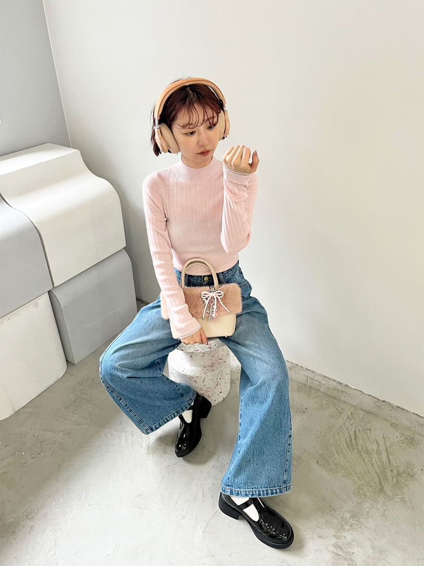 LILY BROWN「エコファーコンビマルチウェイトート」|トートバッグ|