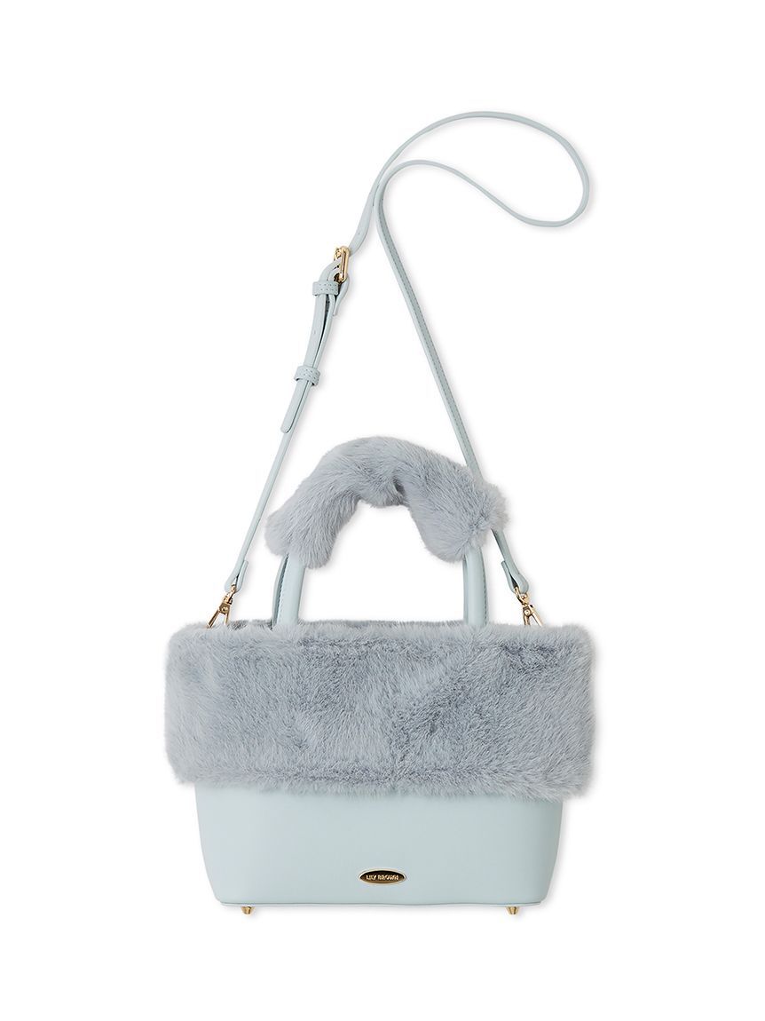 LILY BROWN「エコファーコンビマルチウェイトート」|トートバッグ|